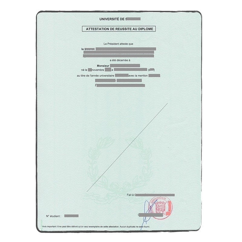 DEGREE CERTIFICATE - CERTIFIED TRANSLATION