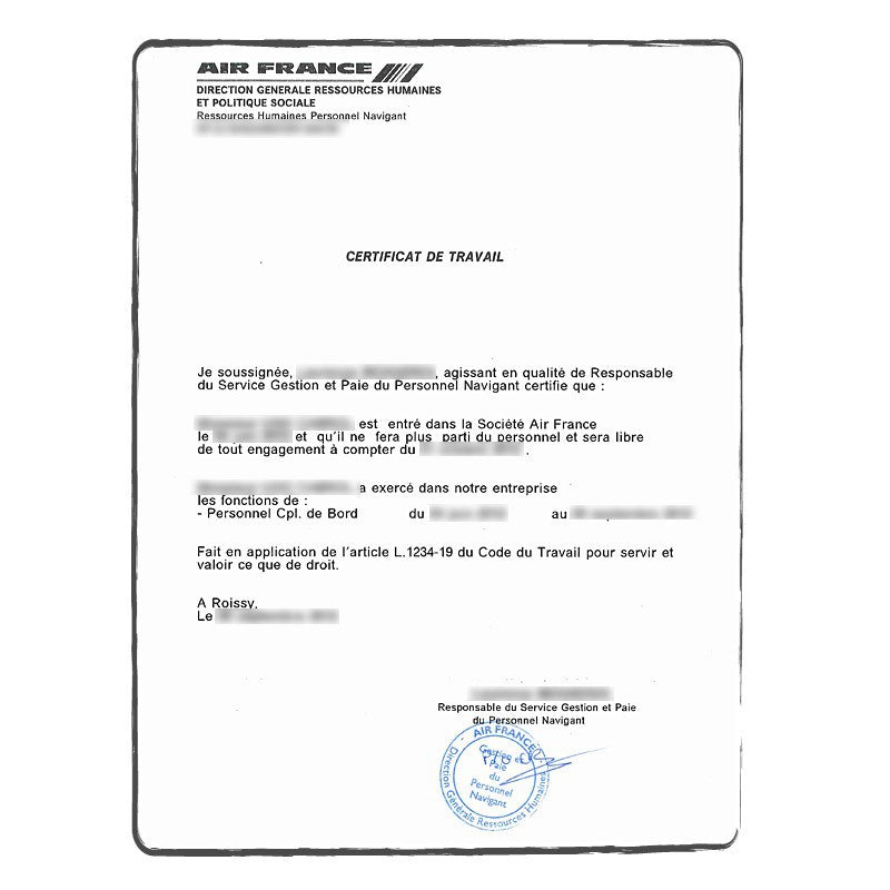 EMPLOYMENT CERTIFICATE - CERTIFIED TRANSLATION - ترجمة شهادة العمل