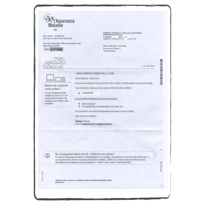 INSURANCE CERTIFICATE - CERTIFIED TRANSLATION