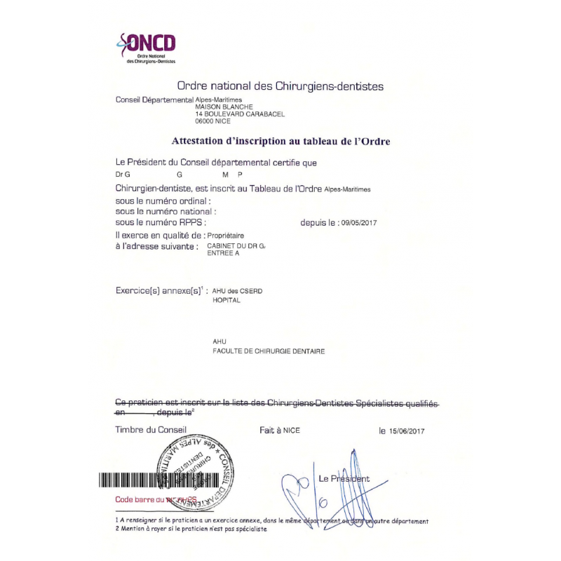 MEDICAL CERTIFICATE - CERTIFIED TRANSLATION